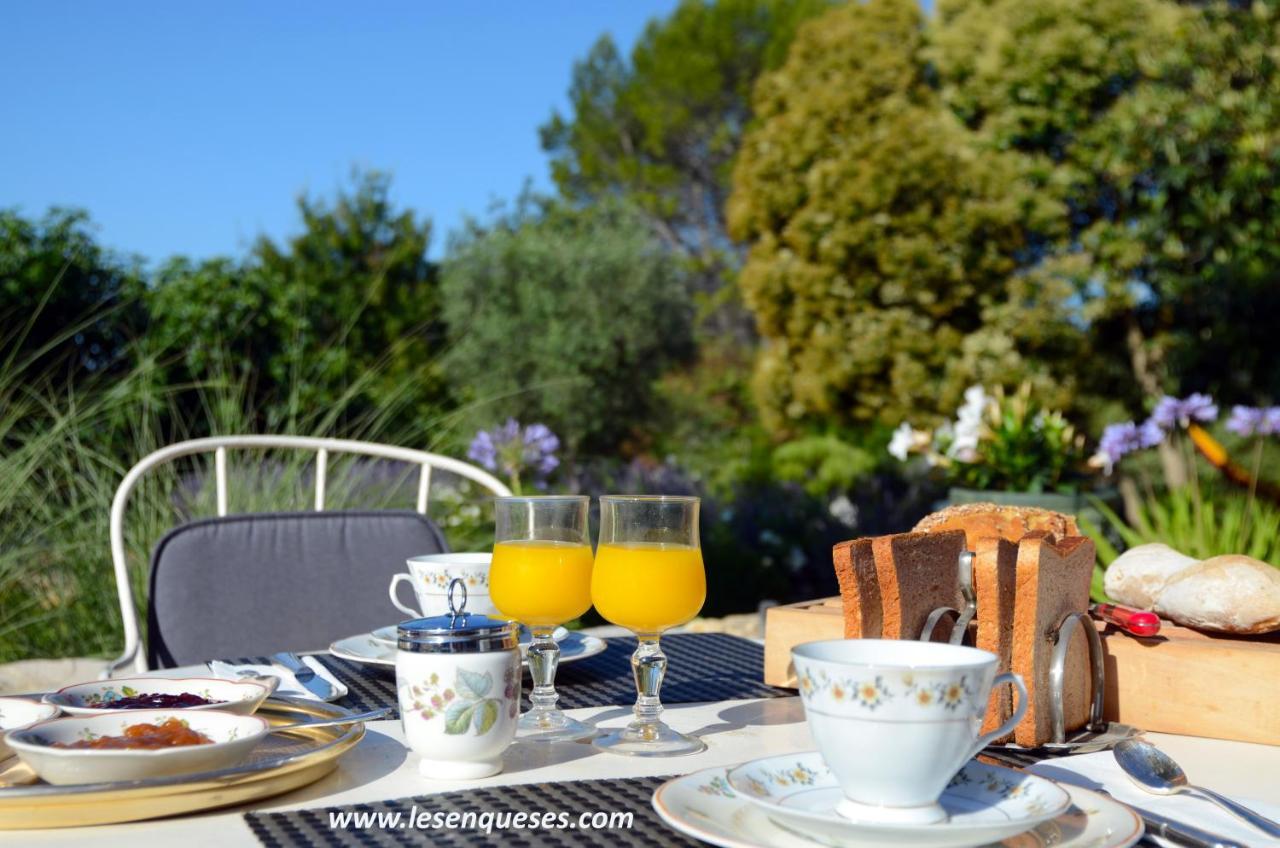 La Bastide Des Enqueses Hotel Lorgues Bagian luar foto